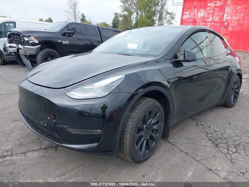 VIN 7SAYGDEE6PF809222 2023 TESLA MODEL Y