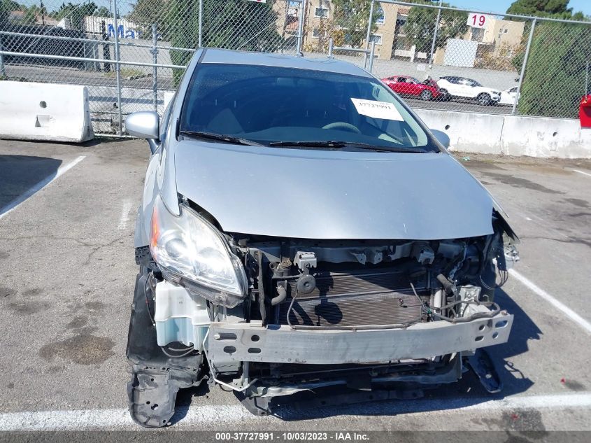 2013 TOYOTA PRIUS ONE/TWO/THREE/FOUR/FIVE - JTDKN3DU1D5592316