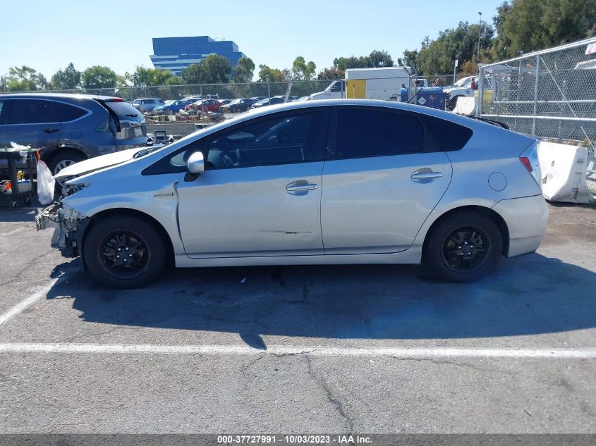 2013 TOYOTA PRIUS ONE/TWO/THREE/FOUR/FIVE - JTDKN3DU1D5592316