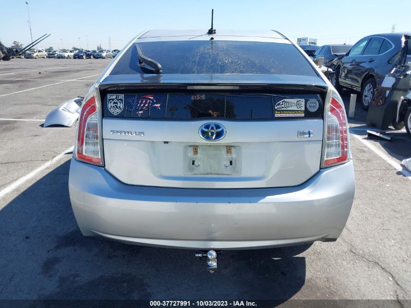 2013 TOYOTA PRIUS ONE/TWO/THREE/FOUR/FIVE - JTDKN3DU1D5592316