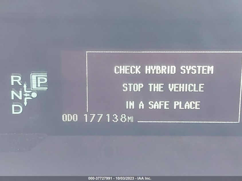 2013 TOYOTA PRIUS ONE/TWO/THREE/FOUR/FIVE - JTDKN3DU1D5592316