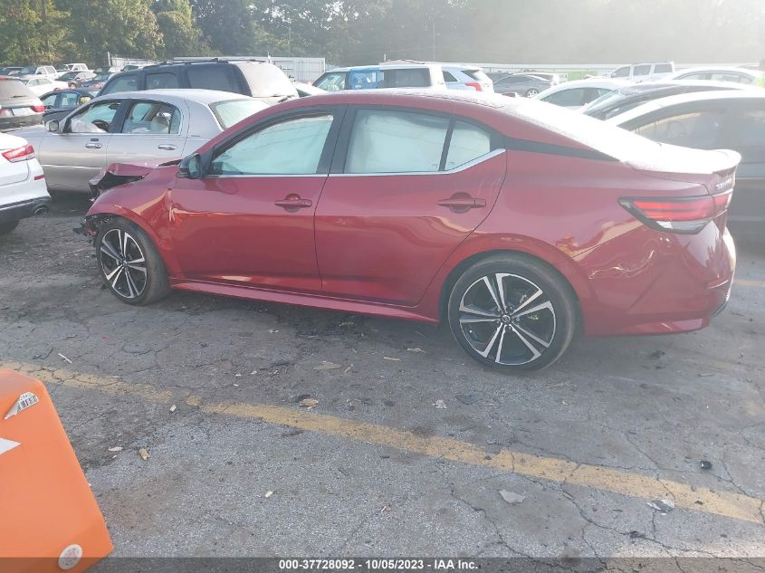 2022 NISSAN SENTRA SR - 3N1AB8DV2NY295508