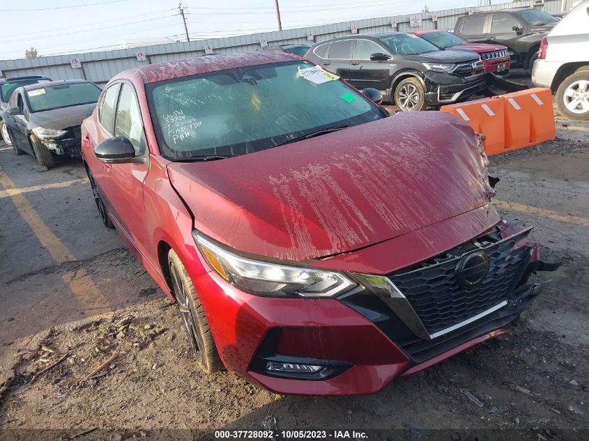 2022 NISSAN SENTRA SR - 3N1AB8DV2NY295508