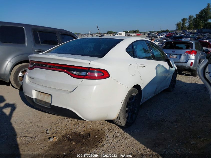 2016 DODGE DART SE - 1C3CDFAA3GD607965