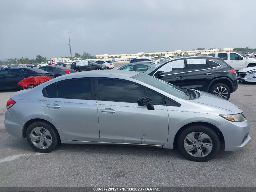 2015 HONDA CIVIC SEDAN LX - 19XFB2F53FE037322