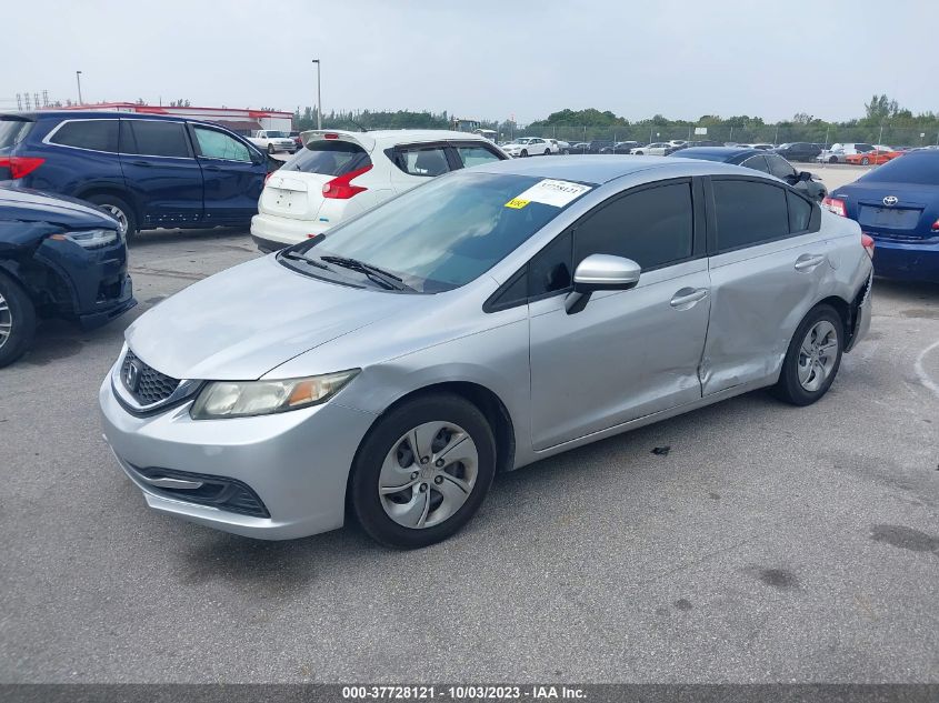 2015 HONDA CIVIC SEDAN LX - 19XFB2F53FE037322