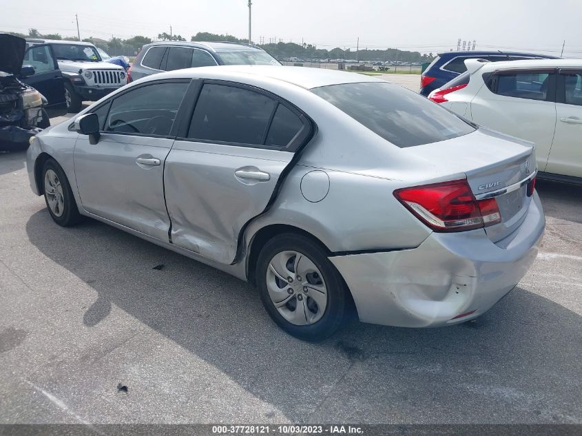 2015 HONDA CIVIC SEDAN LX - 19XFB2F53FE037322