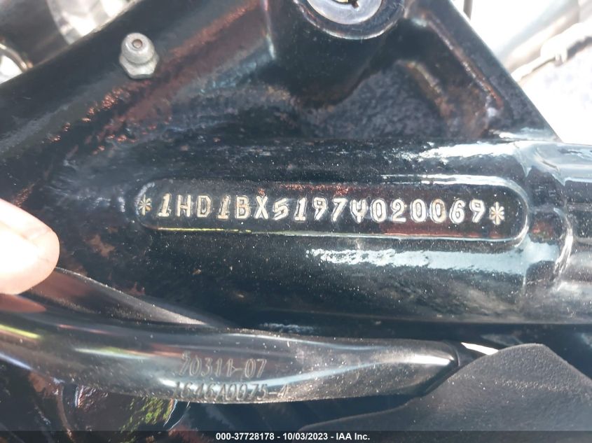 2007 HARLEY-DAVIDSON FLSTF 1HD1BX5197Y020069