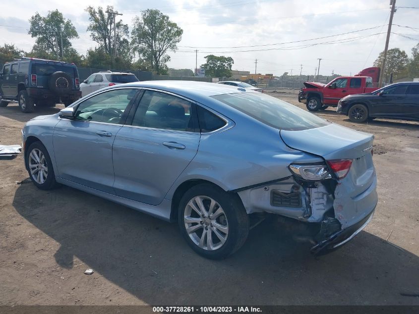 2015 CHRYSLER 200 LIMITED - 1C3CCCAB2FN725895