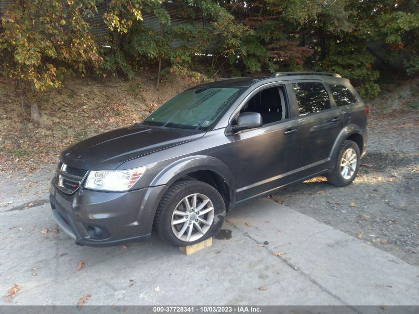 2017 DODGE JOURNEY SXT - 3C4PDDBGXHT544444