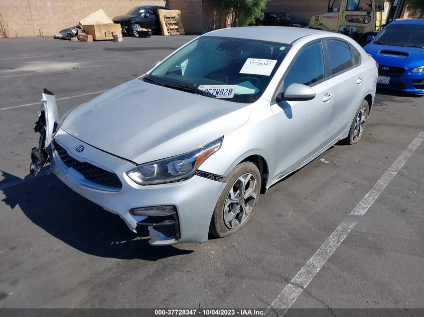 VIN 3KPF24AD6ME350906 2021 KIA FORTE LXS