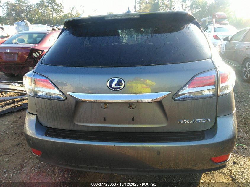 2013 LEXUS RX 450H JTJBC1BA2D2050725