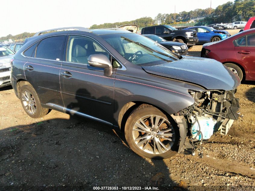 2013 LEXUS RX 450H - JTJBC1BA2D2050725