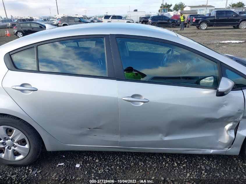 2015 KIA FORTE LX - KNAFX4A69F5386765