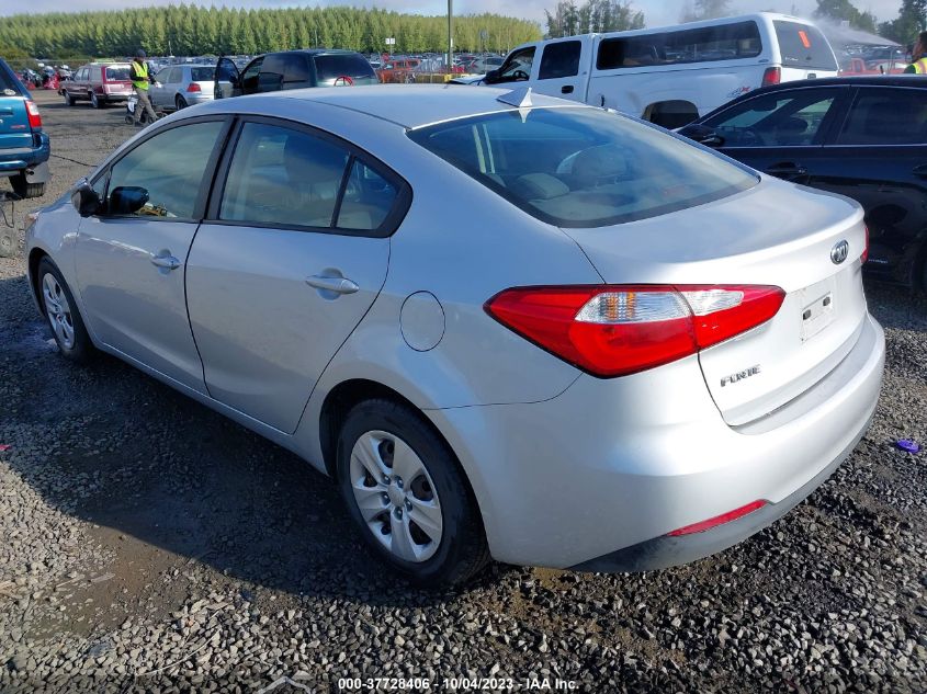 2015 KIA FORTE LX - KNAFX4A69F5386765