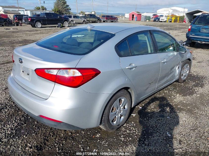 2015 KIA FORTE LX - KNAFX4A69F5386765