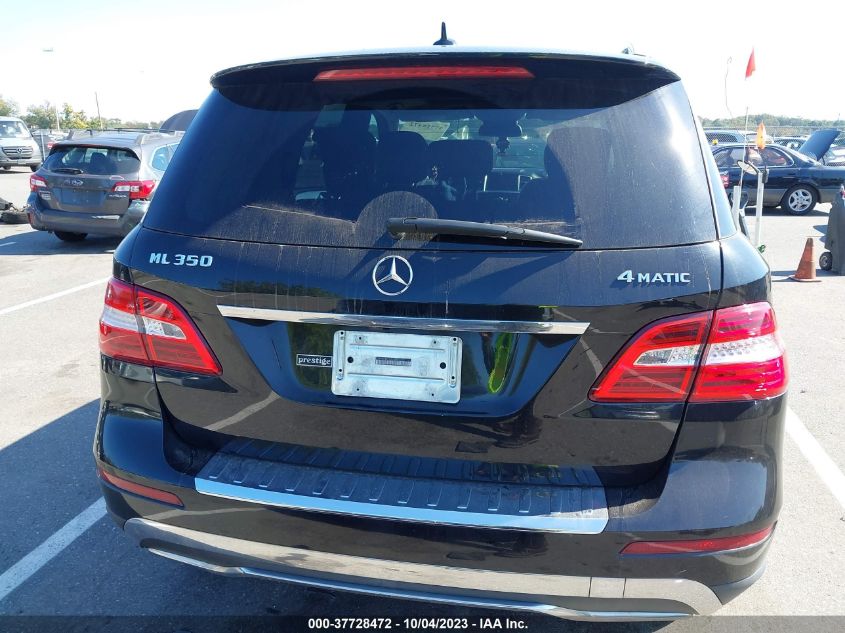 2014 MERCEDES-BENZ M-CLASS ML 350 4JGDA5HB0EA278492