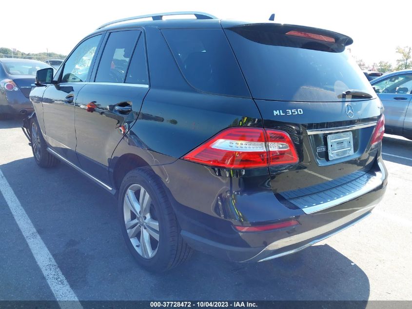 2014 MERCEDES-BENZ M-CLASS ML 350 4JGDA5HB0EA278492