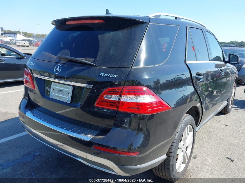 2014 MERCEDES-BENZ M-CLASS ML 350 4JGDA5HB0EA278492