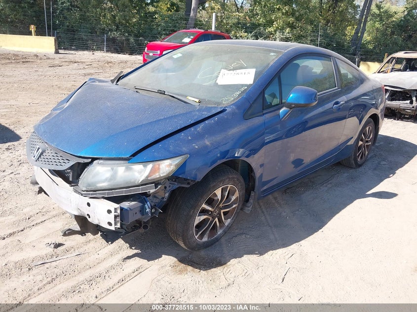 2013 HONDA CIVIC CPE VIN: 2HGFG3B89DH530951