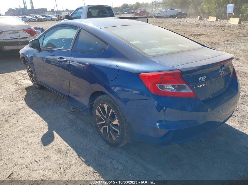 2013 HONDA CIVIC CPE VIN: 2HGFG3B89DH530951