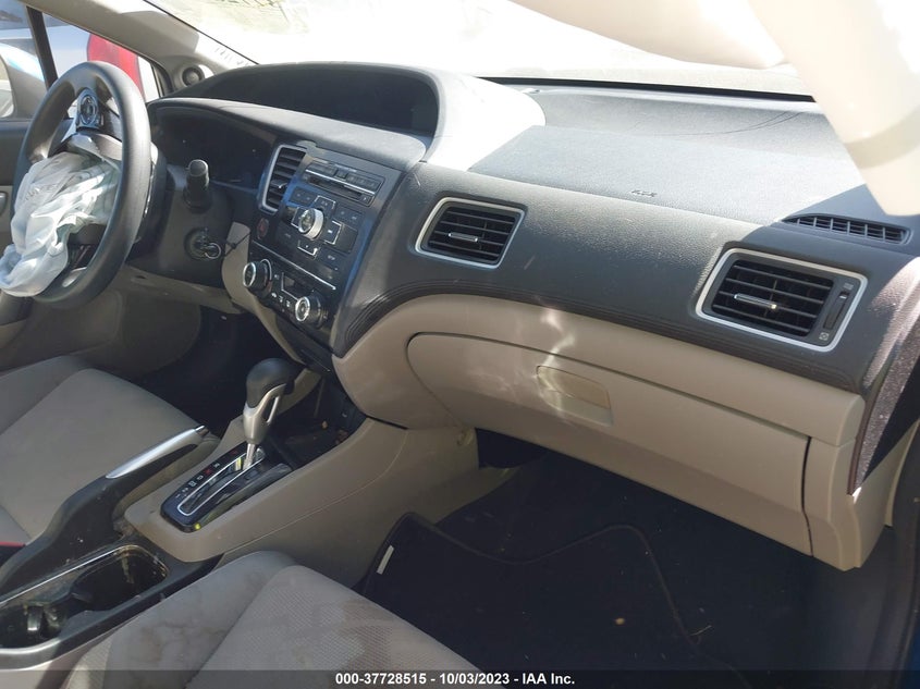 2013 HONDA CIVIC CPE VIN: 2HGFG3B89DH530951