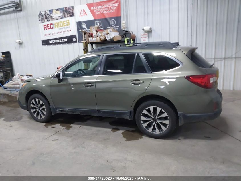 2016 SUBARU OUTBACK 2.5I LIMITED - 4S4BSBNC6G3283056