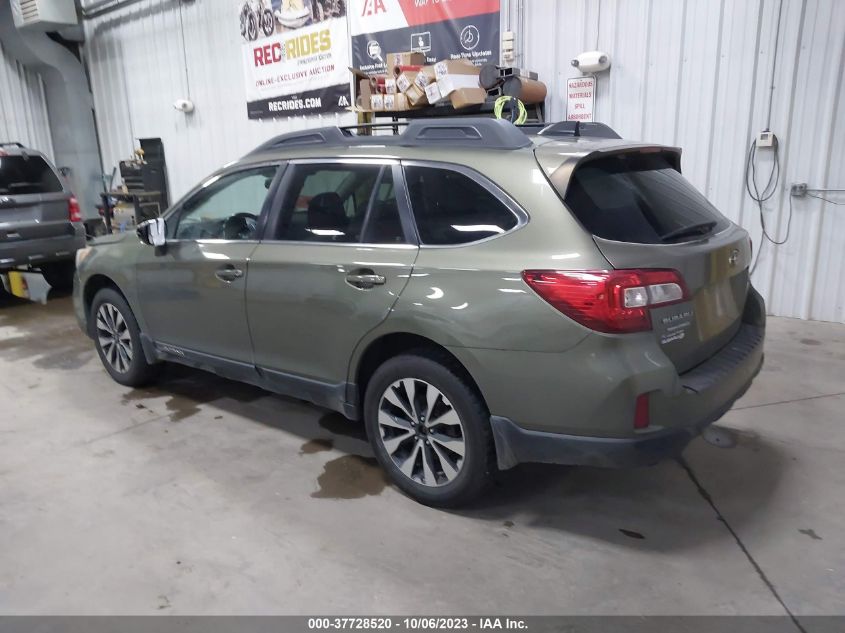 2016 SUBARU OUTBACK 2.5I LIMITED - 4S4BSBNC6G3283056