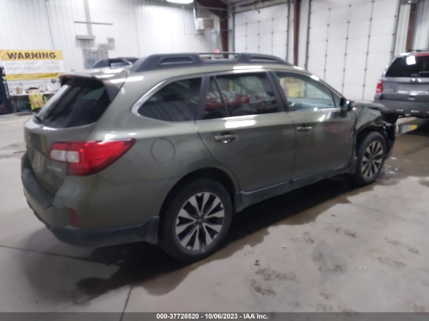 2016 SUBARU OUTBACK 2.5I LIMITED - 4S4BSBNC6G3283056
