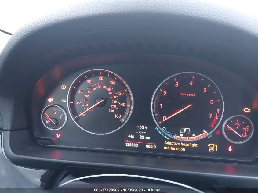 2013 BMW 5 SERIES 528I XDRIVE - WBAXH5C53DD112914