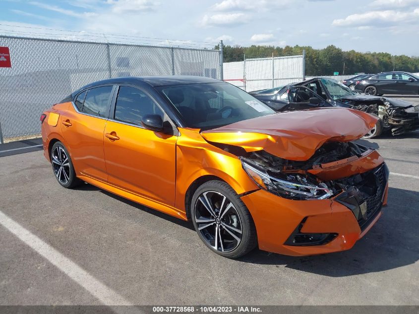 2022 NISSAN SENTRA SR - 3N1AB8DV7NY214275