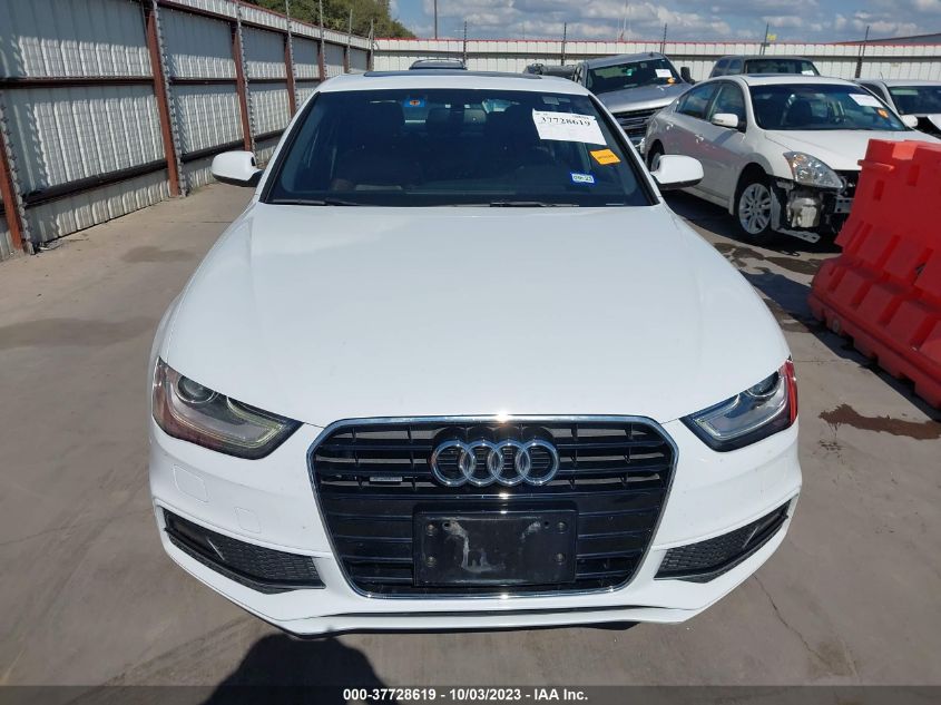 2014 AUDI A4 PREMIUM PLUS - WAUFFAFLXEN018688