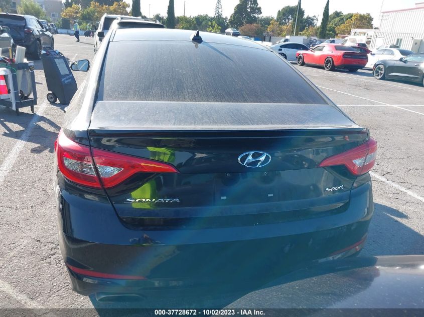 2016 HYUNDAI SONATA 2.4L SPORT - 5NPE34AF5GH367481