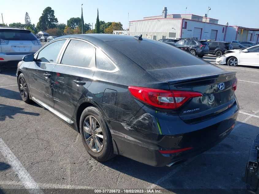 2016 HYUNDAI SONATA 2.4L SPORT - 5NPE34AF5GH367481