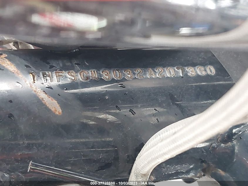 2002 HONDA VT1100 C2 1HFSC43032A207360