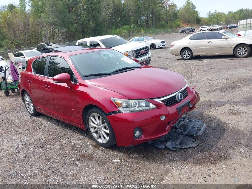 2013 LEXUS CT 200H HYBRID - JTHKD5BHXD2135122