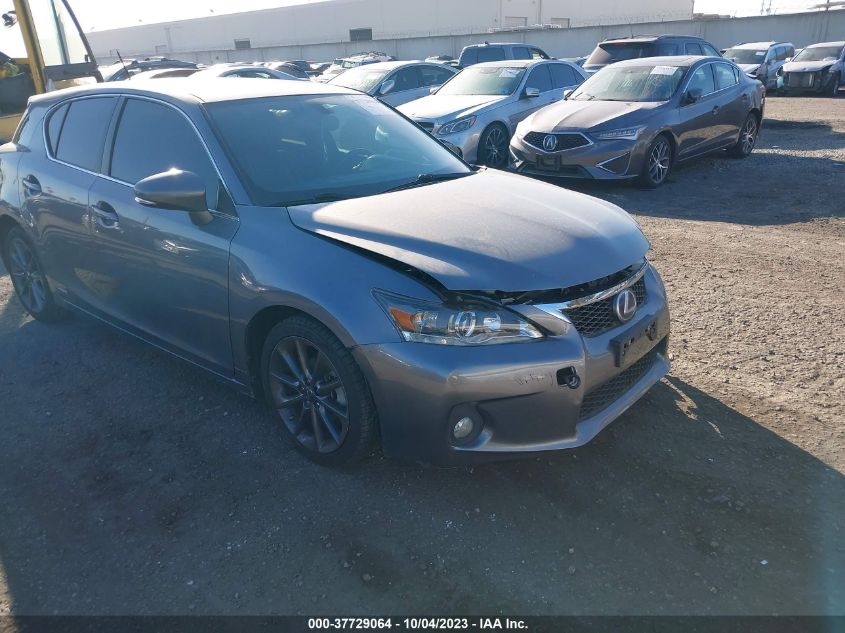 2013 LEXUS CT 200H HYBRID - JTHKD5BHXD2126694