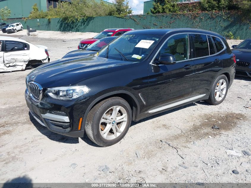 5UXTY5C01M9F31645 2021 BMW X3, photo no. 2