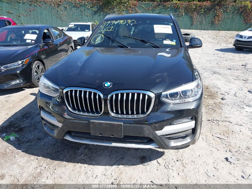 5UXTY5C01M9F31645 2021 BMW X3, photo no. 6