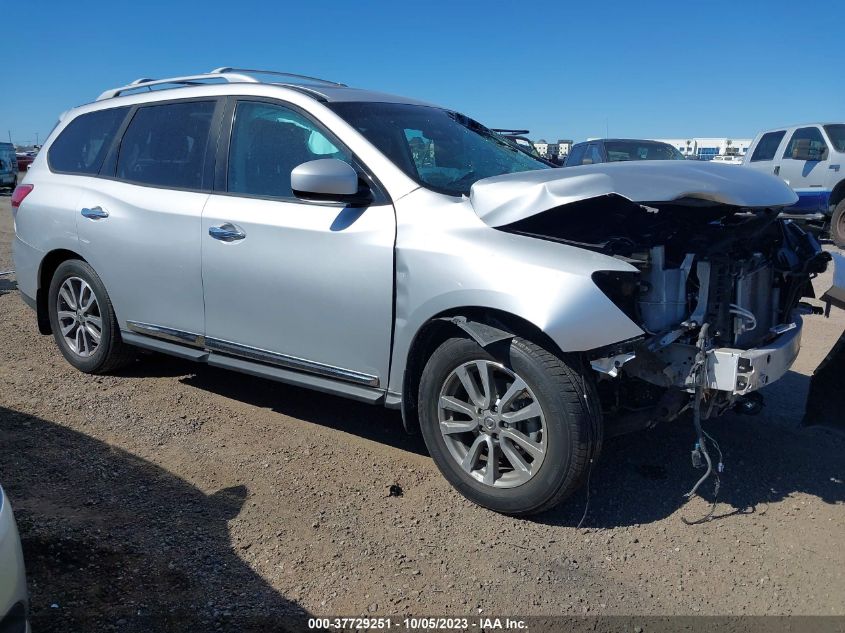 2013 NISSAN PATHFINDER SL - 5N1AR2MM8DC680880
