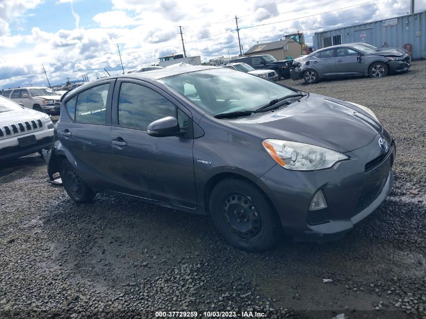 2013 TOYOTA PRIUS C ONE/TWO/THREE/FOUR - JTDKDTB32D1042790