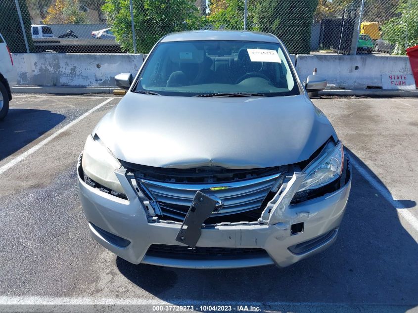 2014 NISSAN SENTRA S - 3N1AB7AP7EY263427