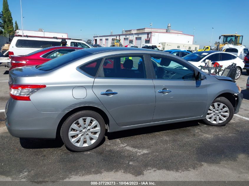 2014 NISSAN SENTRA S - 3N1AB7AP7EY263427