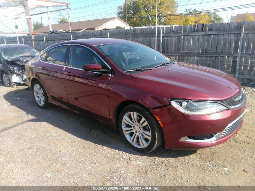 2015 CHRYSLER 200 LIMITED - 1C3CCCAB9FN558760