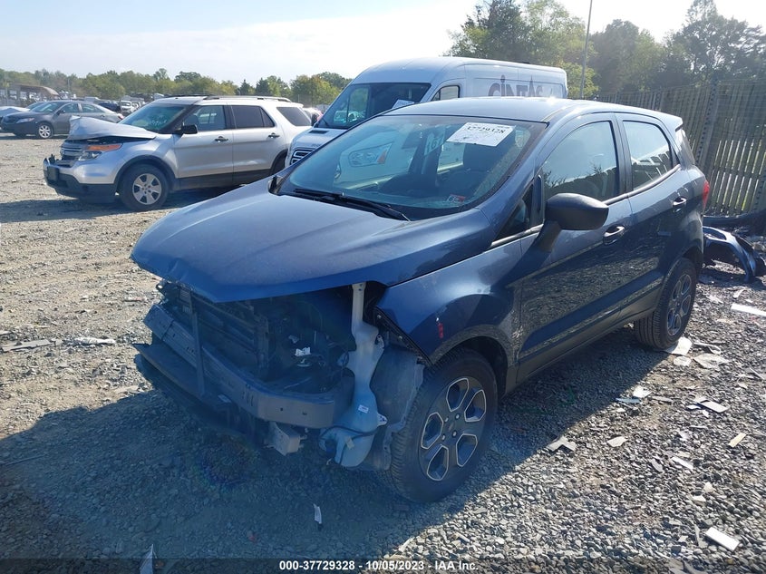 VIN MAJ3S2FE2MC442729 2021 FORD ECOSPORT S