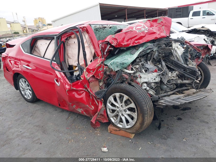 VIN 3N1AB7AP4JL617766 2018 NISSAN SENTRA SV