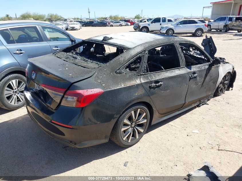 2022 HONDA CIVIC SEDAN EX - JHMFE1F72NX009706