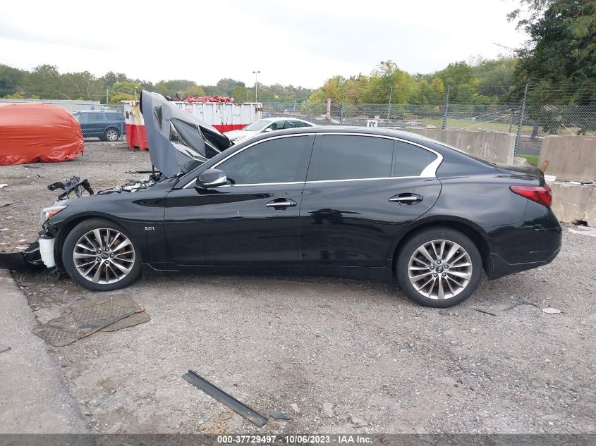 2018 INFINITI Q50 3.0T LUXE - JN1EV7AR4JM432147