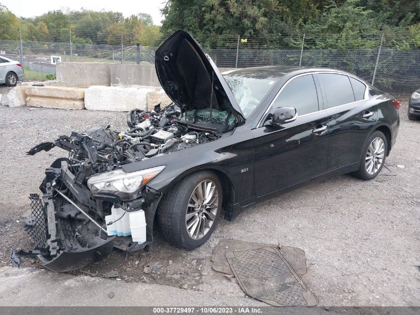 2018 INFINITI Q50 3.0T LUXE - JN1EV7AR4JM432147