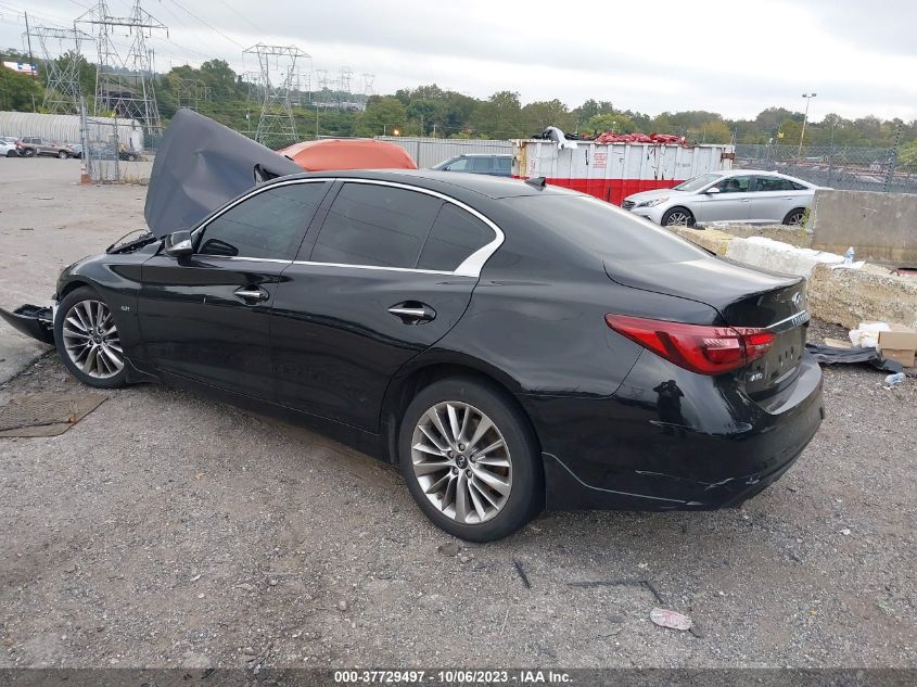 2018 INFINITI Q50 3.0T LUXE - JN1EV7AR4JM432147